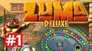 Zuma Deluxe - PC Gameplay - Part 1 Stage 1 (Level 1 - 5)