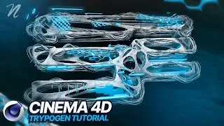 C4D Abstract Trypogen Effect Tutorial by Instinct