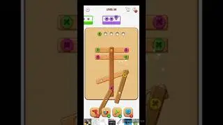 Color wood screw level 36 