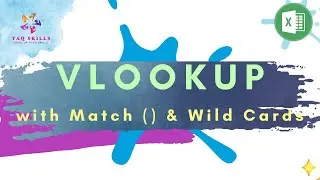 Unlock Excel's Power VLOOKUP Mastery with MATCH Function and Wildcards!