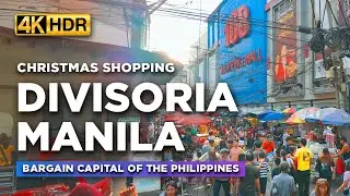 See How Filipinos Shop During Christmas! | DIVISORIA MANILA Bargain Shopping & 168 MALL Tour