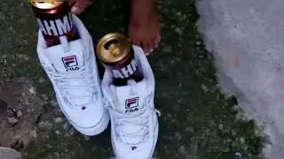 Crushing with Geovanna's Fila Disruptor Hi