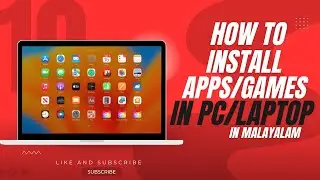 How to Install and Uninstall Apps in PC/Laptop in Malayalam | Using Microsoft Store like Play Store