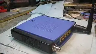 Part Two Of How To Modify A Linksys WRT150N WIRELESS Router For RP-RF External Antenna's Hook-UP.