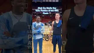 JDub Talks Fashion with Michael Porter Jr. at the NBA Finals 🎙️👖 | #NBA #Shorts #OKCThunder