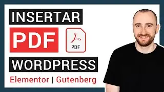 ✅ Cómo Subir y Mostrar ARCHIVOS PDF en WordPress | Gutenberg y Elementor