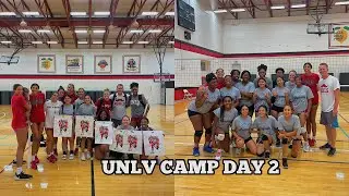 UNLV volleyball camp day 2