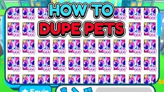 😈*TUTORIAL*🤑HOW TO DUPE PETS IN Pet Simulator X