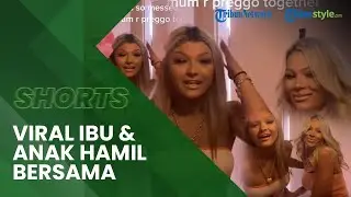 VIRAL Ibu dan Anak Hamil Barengan, Cuek Dicap Tak Bermoral, Asyik Joget Pamer Perut Buncit
