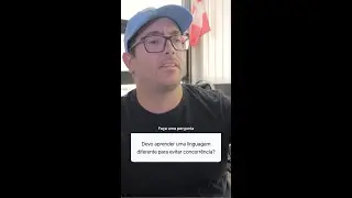 Devo aprender uma linguagem diferente para evitar concorrência? 