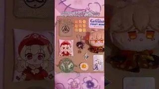 genshin impact fidget board 💫🩵