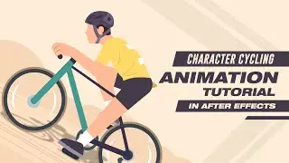 Character Cycling Animation Tutorial in After Effects | Bicycle Animation Tutorial | Triology Studio