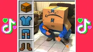 TIK TOK MINECRAFT COMPILATION 12 📦 MEJORES MOMENTOS + FAILS + RISA + GRACIOSOS.
