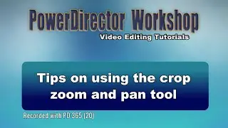 Tips on using the crop zoom and pan tool