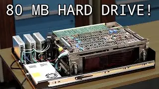 Connecting an 80MB Hard Drive to my PDP-11