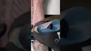 Grey wash tattooing with 2 cups only