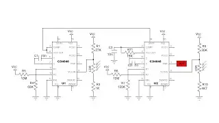 Kind of a ring modulator circuit with two CD4046
