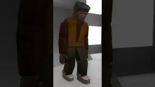 Walk cycle animation in #prisma3d #3dsoftware #shorts