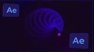 radio wave after effects tutorial expression анимация в афтер эффектс