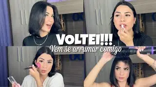 ARRUME-SE COMIGO ✨ *conversa de amigas, cabelo, make e look*