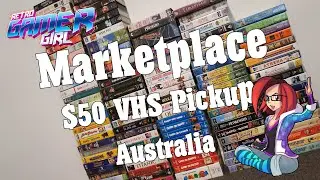 VHS $50 Bundle of Random UNKNOWN VHS Lot | Retro Gamer Girl