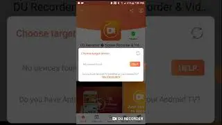 choose target device no devices found do you have aptoide tv installed on your android tv http apto