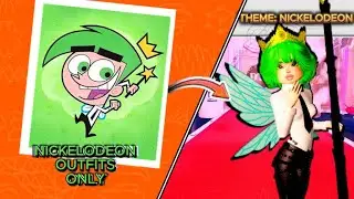 making ONLY NICKELODEON CHARACTERS in DRESS to IMPRESS