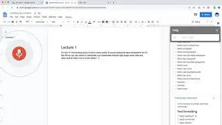 How to TRANSCRIBE AUDIO to TEXT in GOOGLE DOCS?