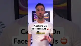 Should you add captions to Facebook Ad videos? #facebookads