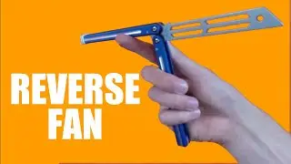 Butterfly Knife Tricks for Beginners #20 (Reverse Fan)