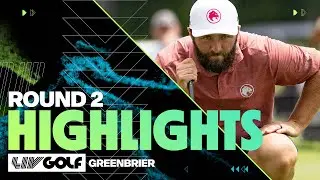 FULL HIGHLIGHTS: LIV Golf Greenbrier | Round 2 | 2024
