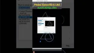 AutoCAD for beginner - Create Block by Ctrl + Shift + V 