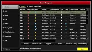 How to Export IP Channel Information from NVR and Import IP Channel to NVR