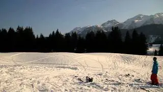 Double backflip on skis Felix Foidl