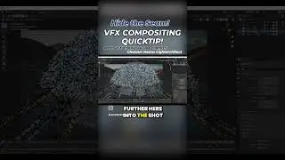 🎯 Easy CGI Tip: VFX + Live Action Footage #shorts #vfx  #cgi #3d #blender3d #aftereffects #filmmaker