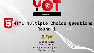 HTML Multiple Choice Questions | HTML Interview Preparation | 🤔👨🏾‍💻🎨🤓