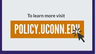 UConn's Policy on Policies