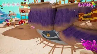 SpongeBob Battle For Bikini Bottom - SPONGEBOB AND PATRICK ARE FIGHTING WITH SANDY'S ROBOT (Part 4)