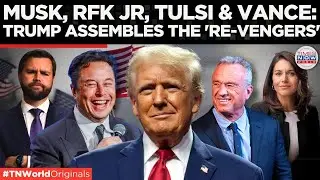 Unstoppable Trump: Gabbard, Kennedy & Musk Endorse 2024 Bid! | Times Now World | World News