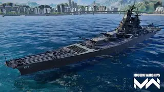 YAMATO AEGIS in deathmatch mode : Modern Warships