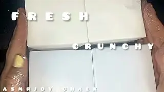New🤍Fresh Crunchy GYM CHALK BLOCKS/PLAIN CHALK CRUNCHY CRUSHING 😍SOFT CHALK BLOCKS