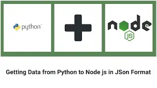 Getting Data from Python to Node js in JSonFormat