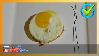 Como cocinar Huevos Fritos Redondos. Ideal para Hamburguesas. Sin Molde