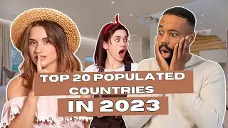 TOP 20 POPULATED COUNTRIES IN 2023|| BLENDER|| 3D ANIMATION