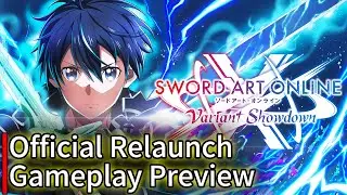 Sword Art Online Variant Showdown Relaunch Gameplay Preview