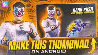 How To Make Pubg/Bgmi Thumbnail On Android 😱 | PUBG/BGMI Thumbnail Tutorial