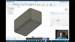 Fusion 360 - Chamfer, Fillet