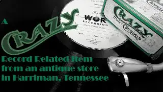 A CRAZY little box with connections to some scarce transcription records and the Crazy Water hotel.