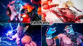 Tekken 8 - All Rage Arts (Latest Update)