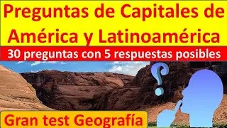 Preguntas de capitales de América
